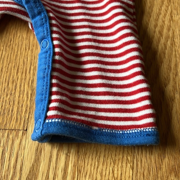 Elephant and Mouse Striped Romper - Picture 3 of 5